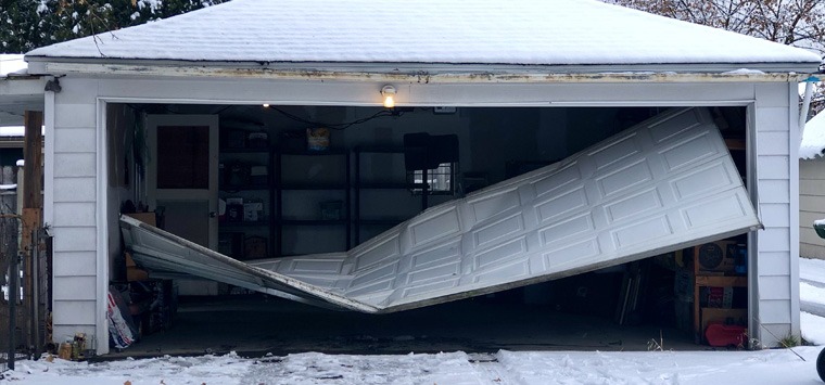 Garage door accident injuries and deaths