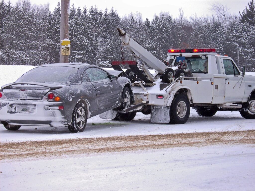 Photo of a Damaged Car