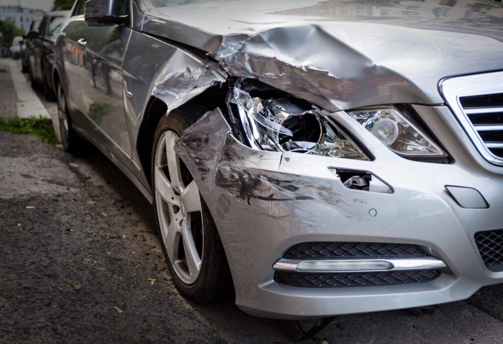 Photo of Crashed Car 