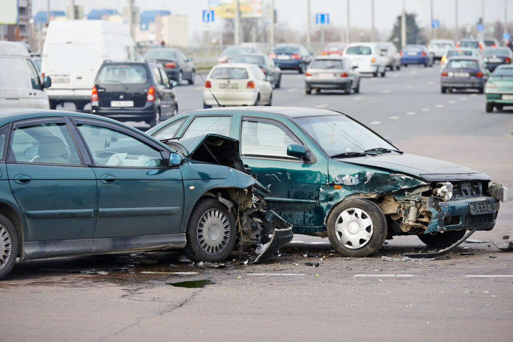 Photo of T-Bone Car Crash