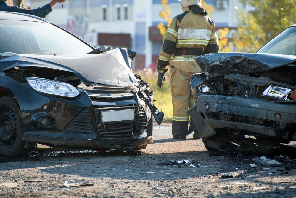 Photo of Car Accident Scene