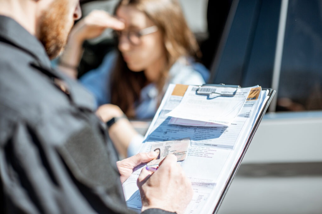 Photo of a Police Checking DL